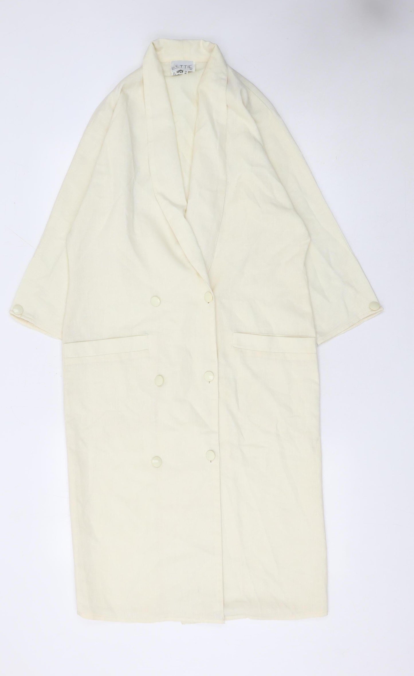 Womens UK Size 10 Lettie Regular Ivory Blazer