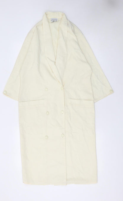 Womens UK Size 10 Lettie Regular Ivory Blazer