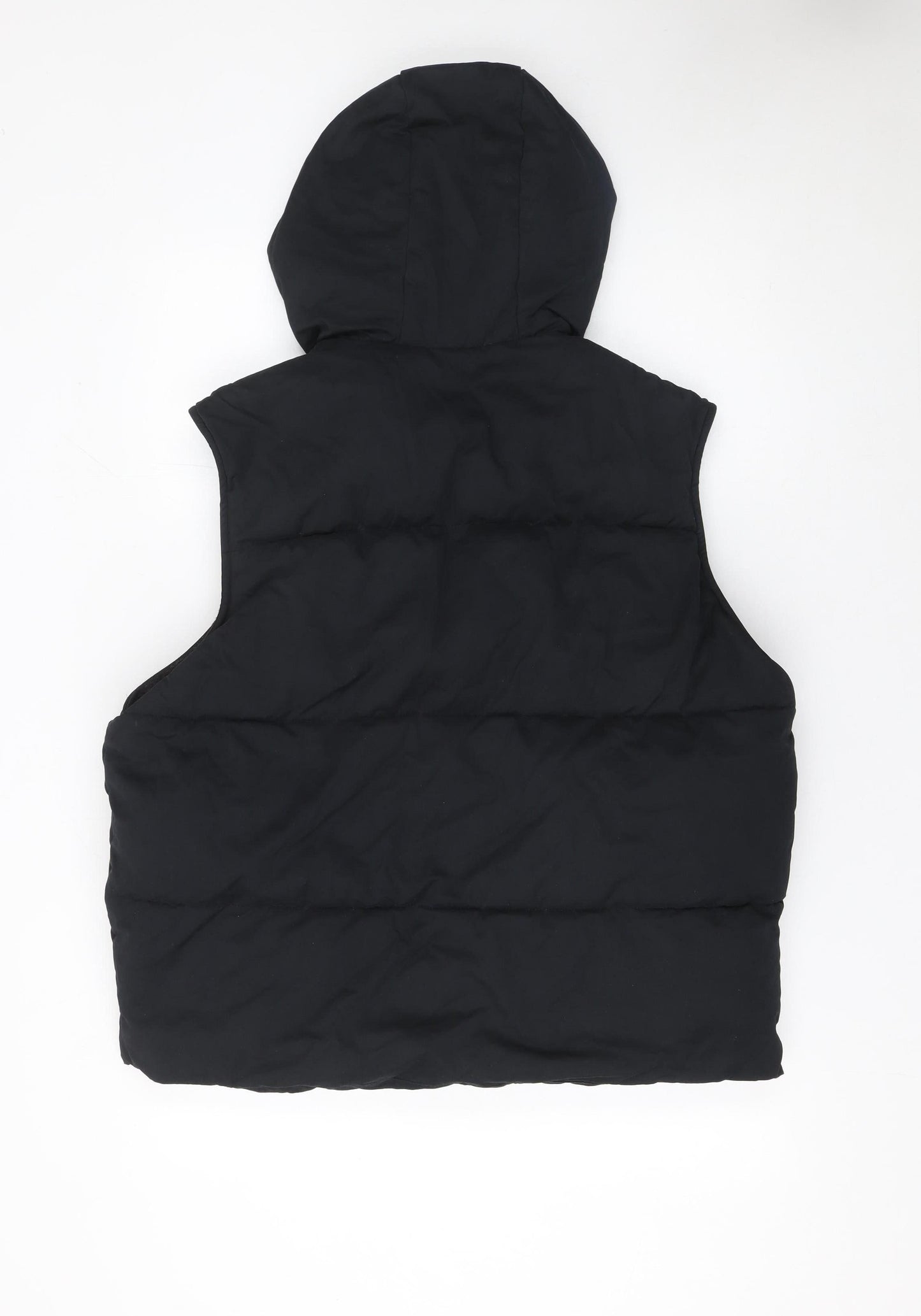 Womens UK Size L Zara Black Puffer Jacket