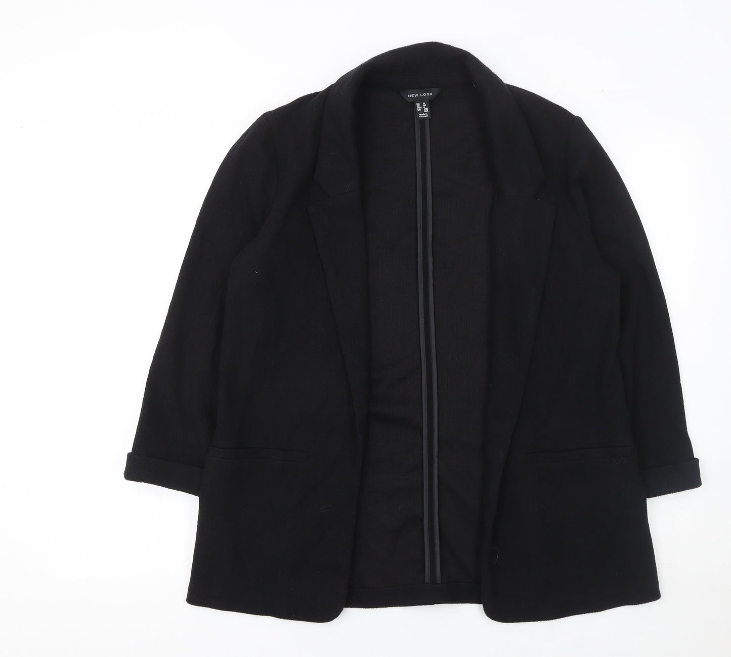 Womens UK Size 12 New Look Regular Black Blazer