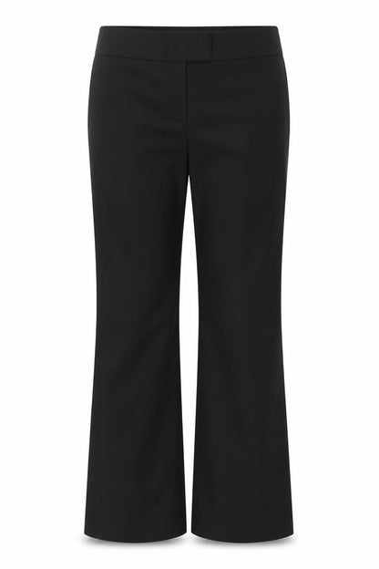 Womens UK Size 12 George Regular Fit Dress Pants Black Trousers