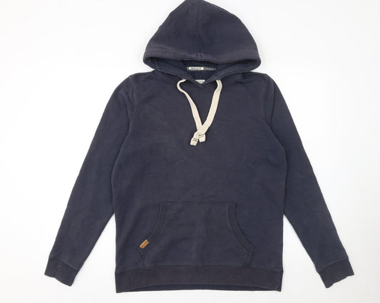 Womens UK Size 10 FatFace Blue Pullover Hoodie