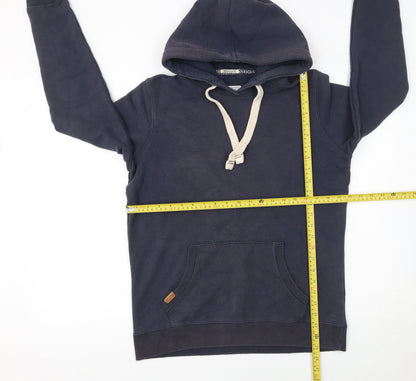 Womens UK Size 10 FatFace Blue Pullover Hoodie