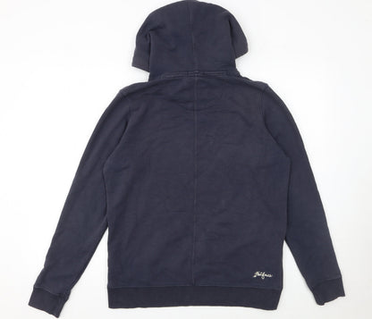 Womens UK Size 10 FatFace Blue Pullover Hoodie