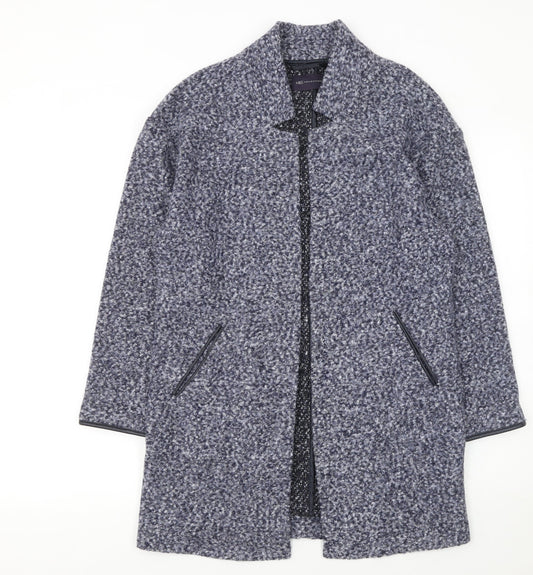 Womens UK Size 8 Marks and Spencer Blue Cardigan Jumper