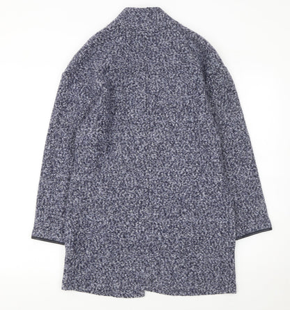 Womens UK Size 8 Marks and Spencer Blue Cardigan Jumper