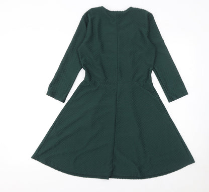 Womens UK Size 8 Olivia Stelly Fit & Flare Dress