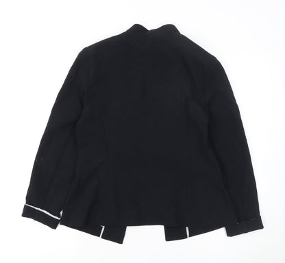 Womens UK Size 10 Marks and Spencer Regular Black Blazer