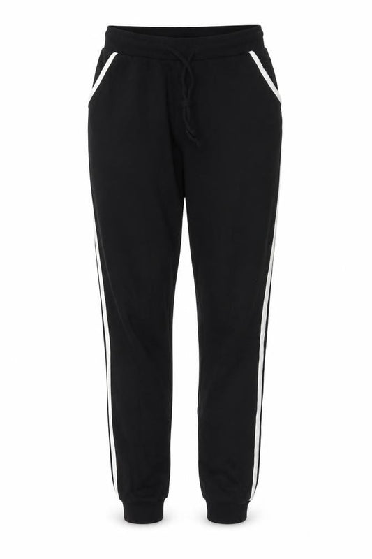 Womens UK Size 8 ASOS Regular Fit Jogger Black Trousers