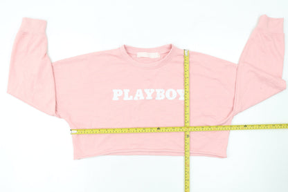 Womens UK Size 12 Missguided Pink Pullover Sweatshirt