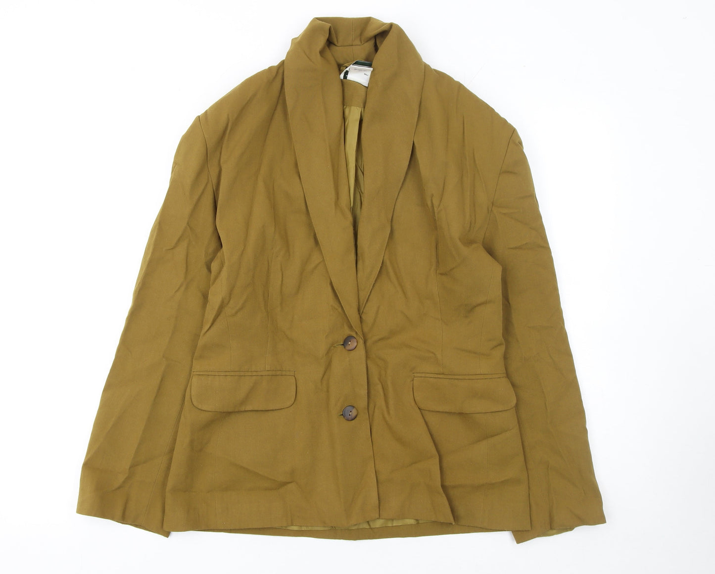 Womens UK Size 12 Helium Regular Brown Blazer
