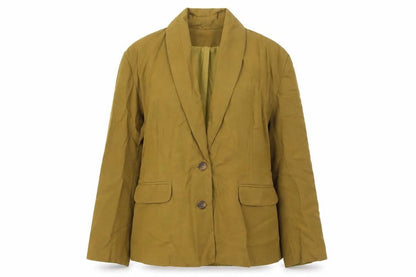 Womens UK Size 12 Helium Regular Brown Blazer