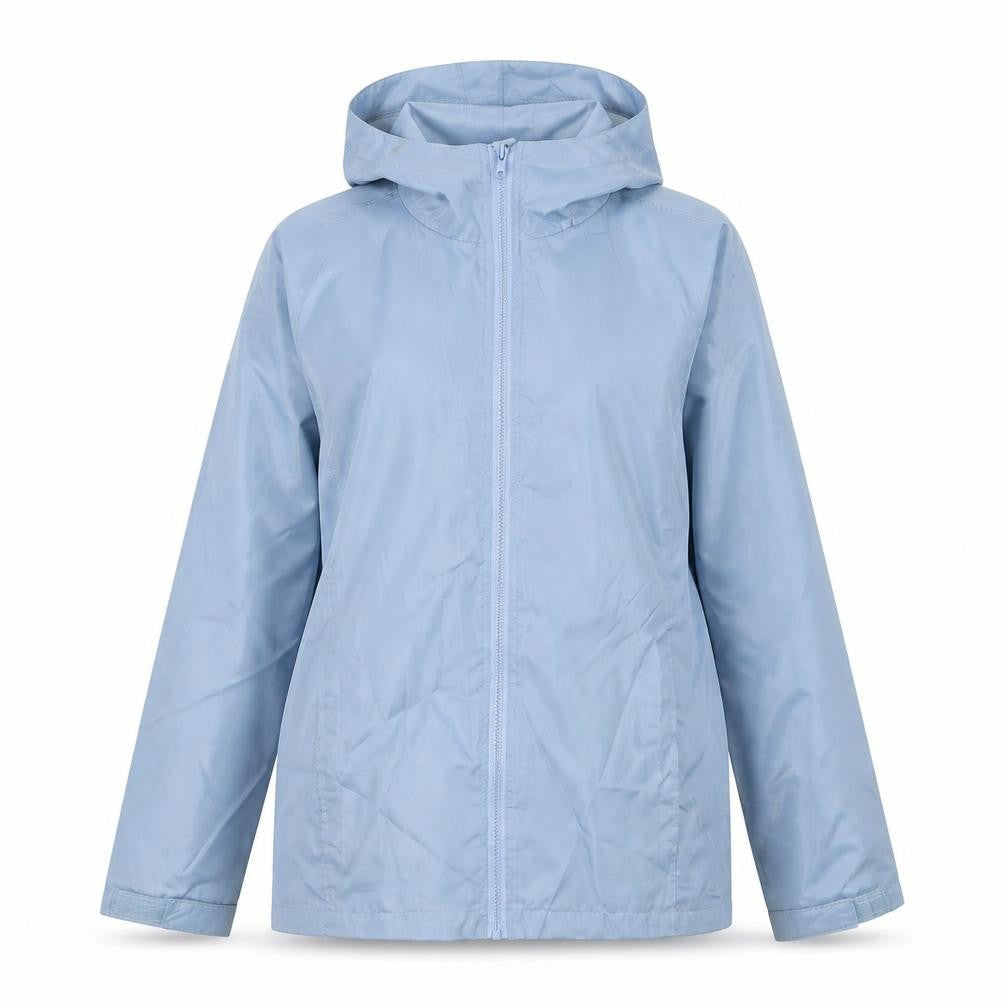 Womens UK Size 10 Neuville Blue Rain Coat