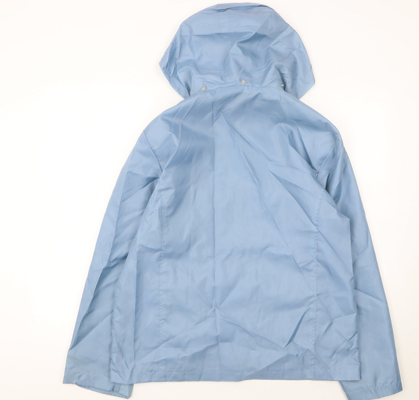 Womens UK Size 10 Neuville Blue Rain Coat