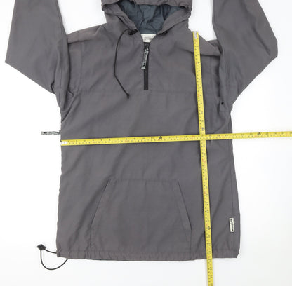 Mens UK Size L Wrangler Grey Anorak Coat