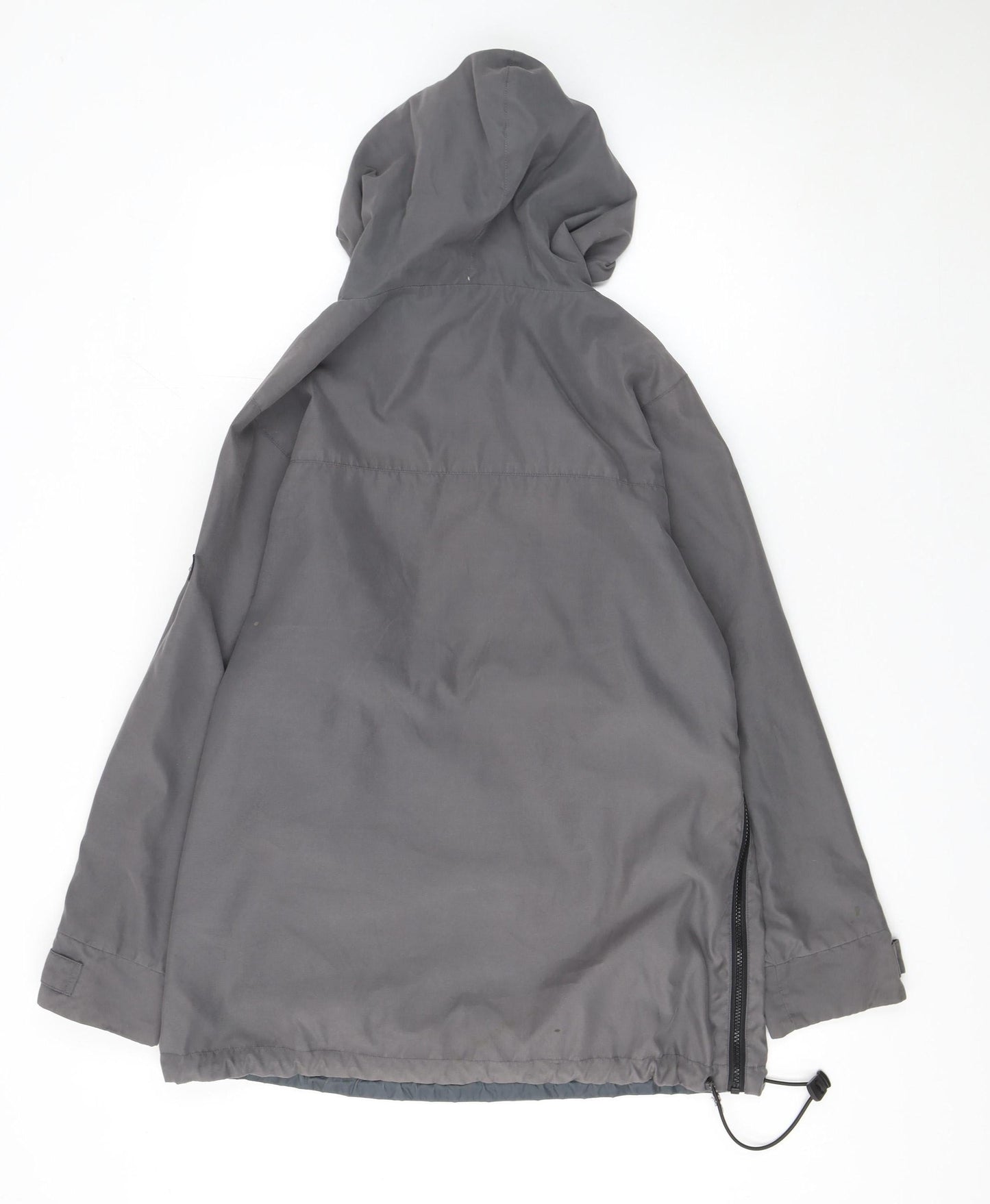 Mens UK Size L Wrangler Grey Anorak Coat