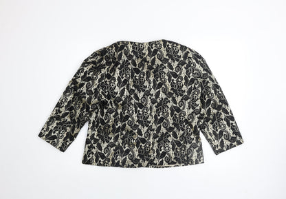 Womens UK Size 14 Viyella Black Blazer