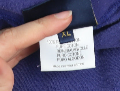 Mens UK Size XL Pringle Blue Pullover Sweatshirt