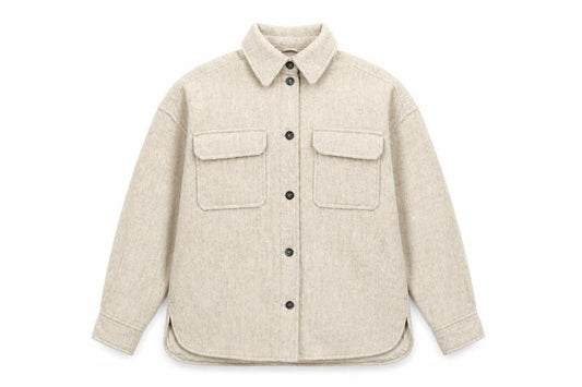 Mens UK Size L H&M Beige Basic Jacket