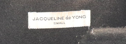 Womens UK Size S Jacqueline de Yong Black Overcoat