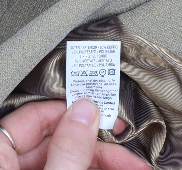 Womens UK Size 10 Principles Petites Beige Blazer