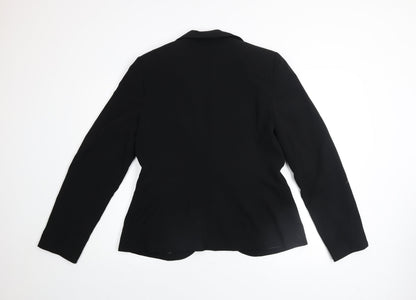 Womens UK Size 14 Dorothy Perkins Regular Black Blazer