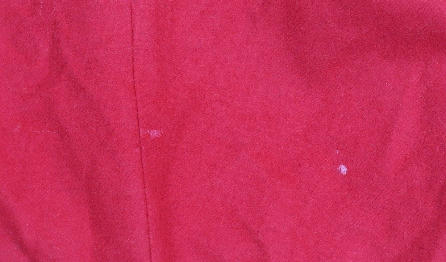 Womens UK Size 12 Zara Basic Red Overcoat