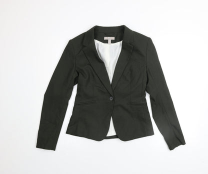 Womens UK Size 8 H&M Regular Black Blazer