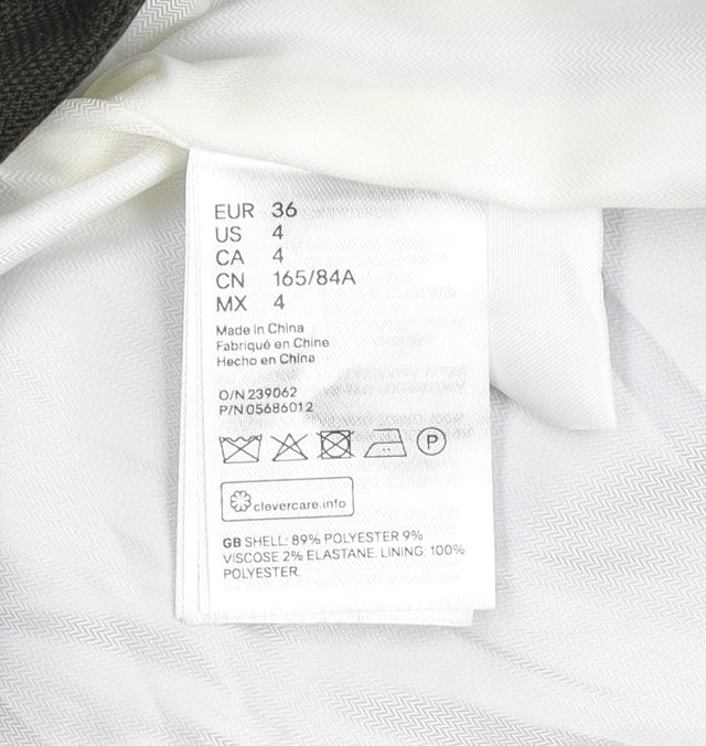 Womens UK Size 8 H&M Regular Black Blazer