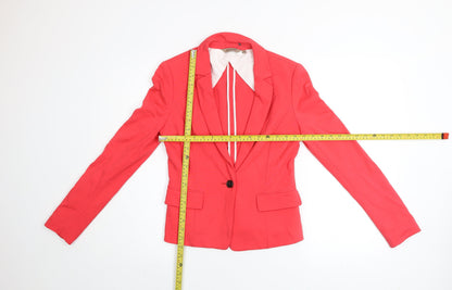 Womens UK Size 10 Masfer.SU Pink Blazer