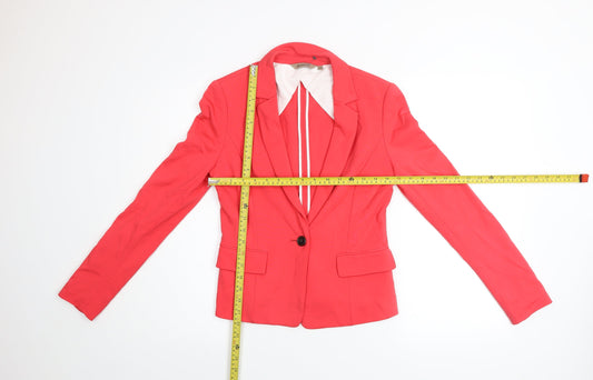 Womens UK Size 10 Masfer.SU Pink Blazer