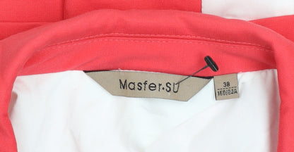 Womens UK Size 10 Masfer.SU Pink Blazer