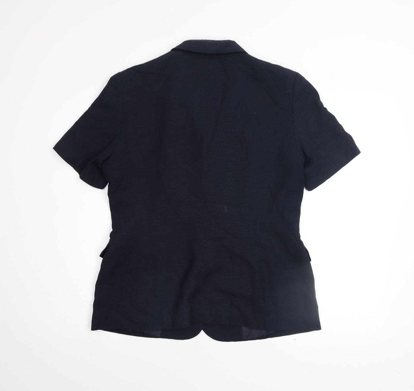 Womens UK Size 14 N&B Classic Blue Basic Jacket
