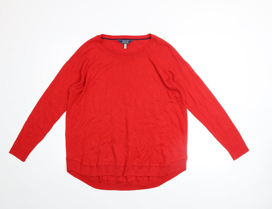 Womens UK Size 2XS Joules Red Pullover Jumper
