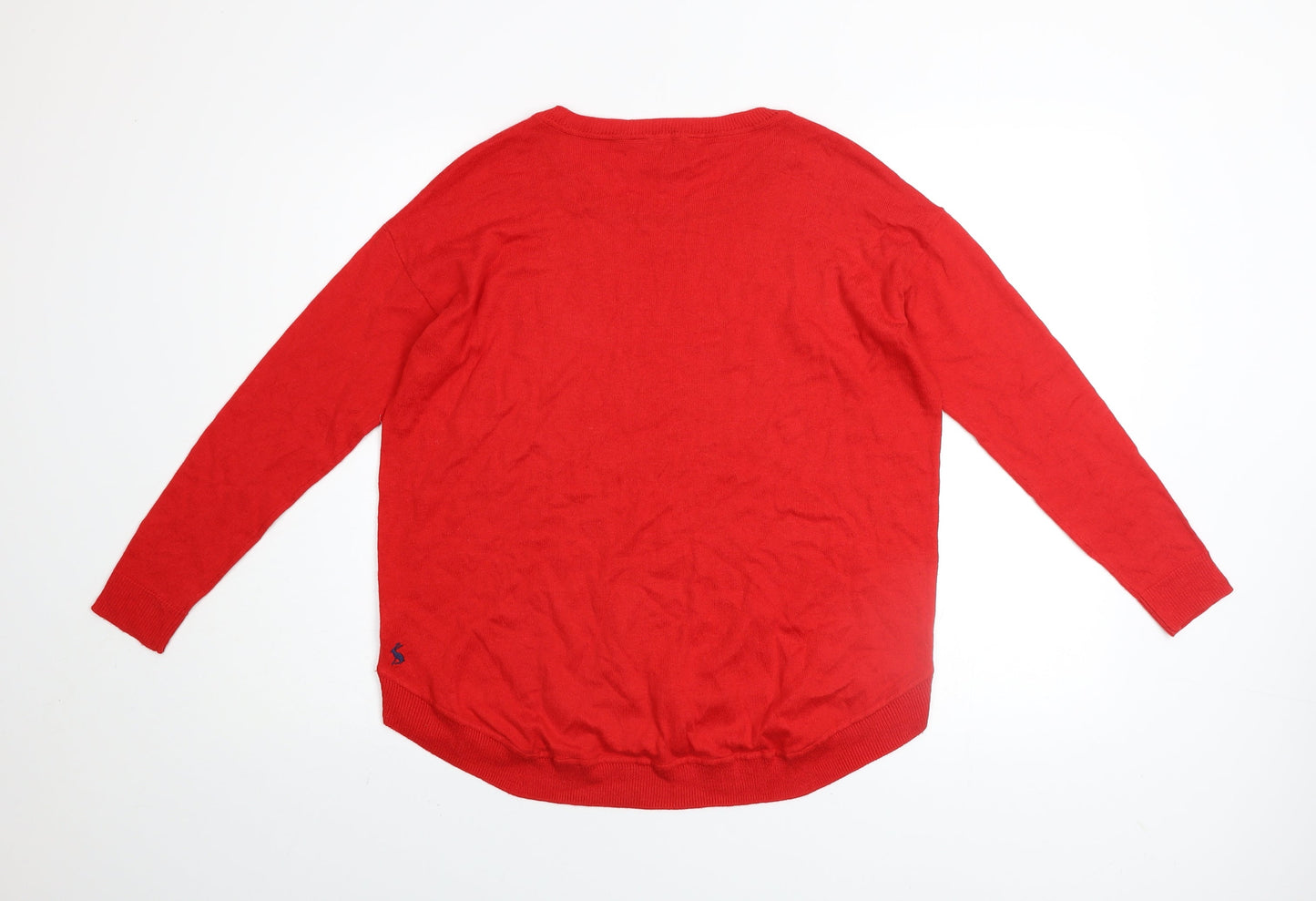 Womens UK Size 2XS Joules Red Pullover Jumper