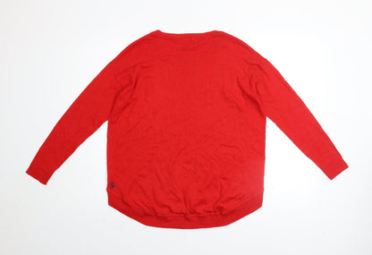 Womens UK Size 2XS Joules Red Pullover Jumper