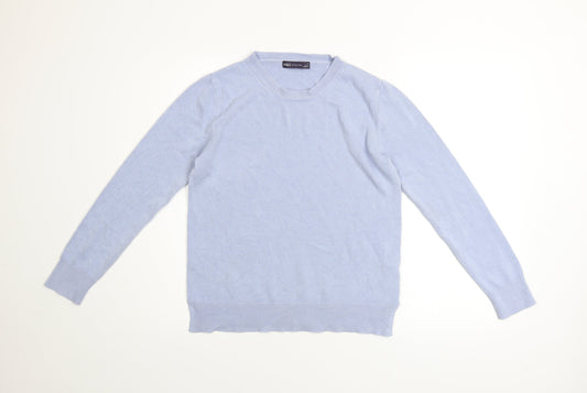 Womens UK Size 12 Marks and Spencer Blue Pullover Jumper