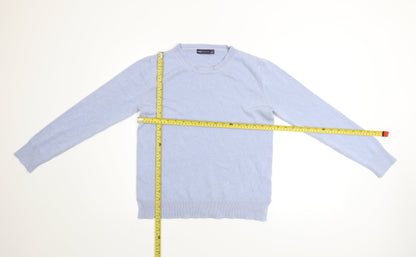 Womens UK Size 12 Marks and Spencer Blue Pullover Jumper
