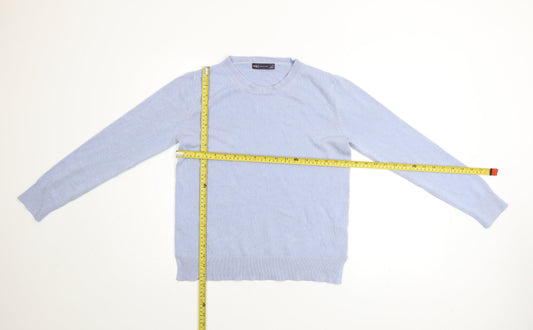 Womens UK Size 12 Marks and Spencer Blue Pullover Jumper