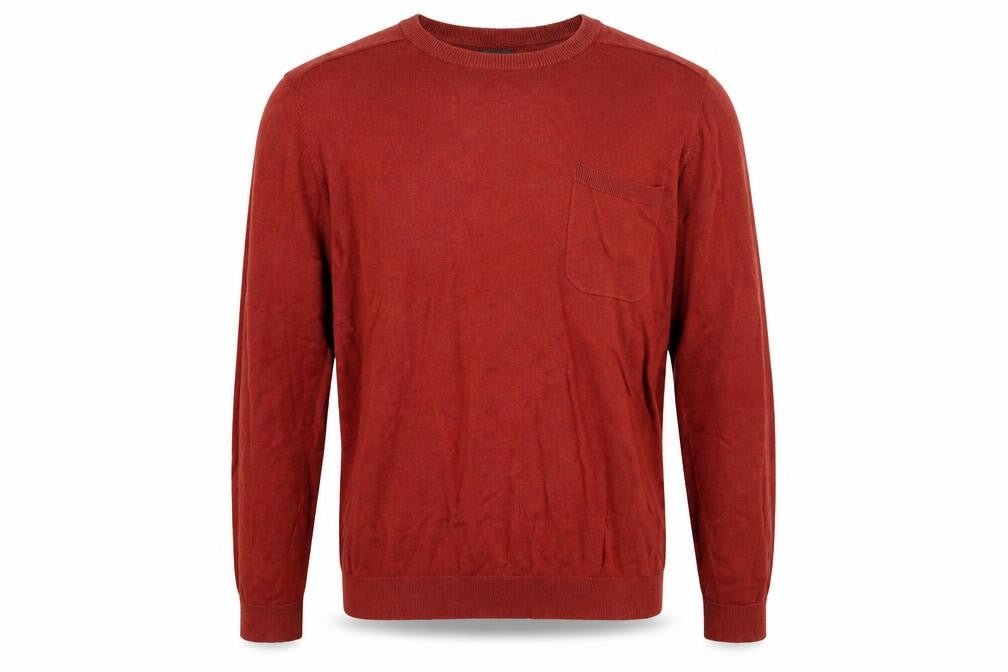 Mens UK Size L NEXT Red Pullover Jumper