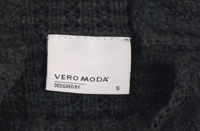 Womens UK Size S VERO MODA Black Pullover Jumper