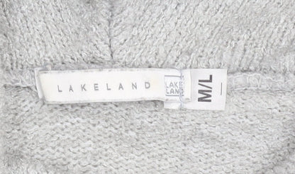 Lakeland Men Grey M Roll Neck Acrylic Knit Jumper Long Sleeve