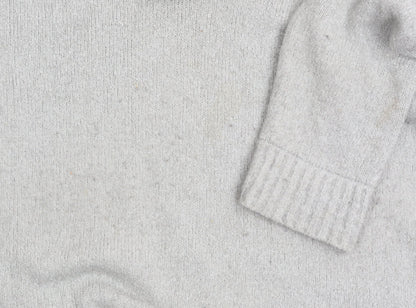 Lakeland Men Grey M Roll Neck Acrylic Knit Jumper Long Sleeve