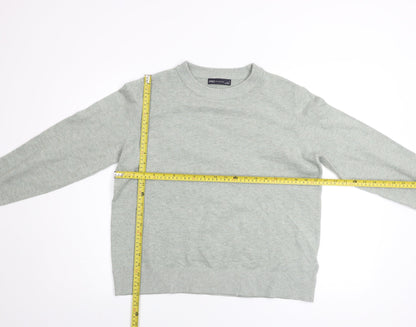 Marks and Spencer Men's Grey M Crew Neck Pullover Jumper