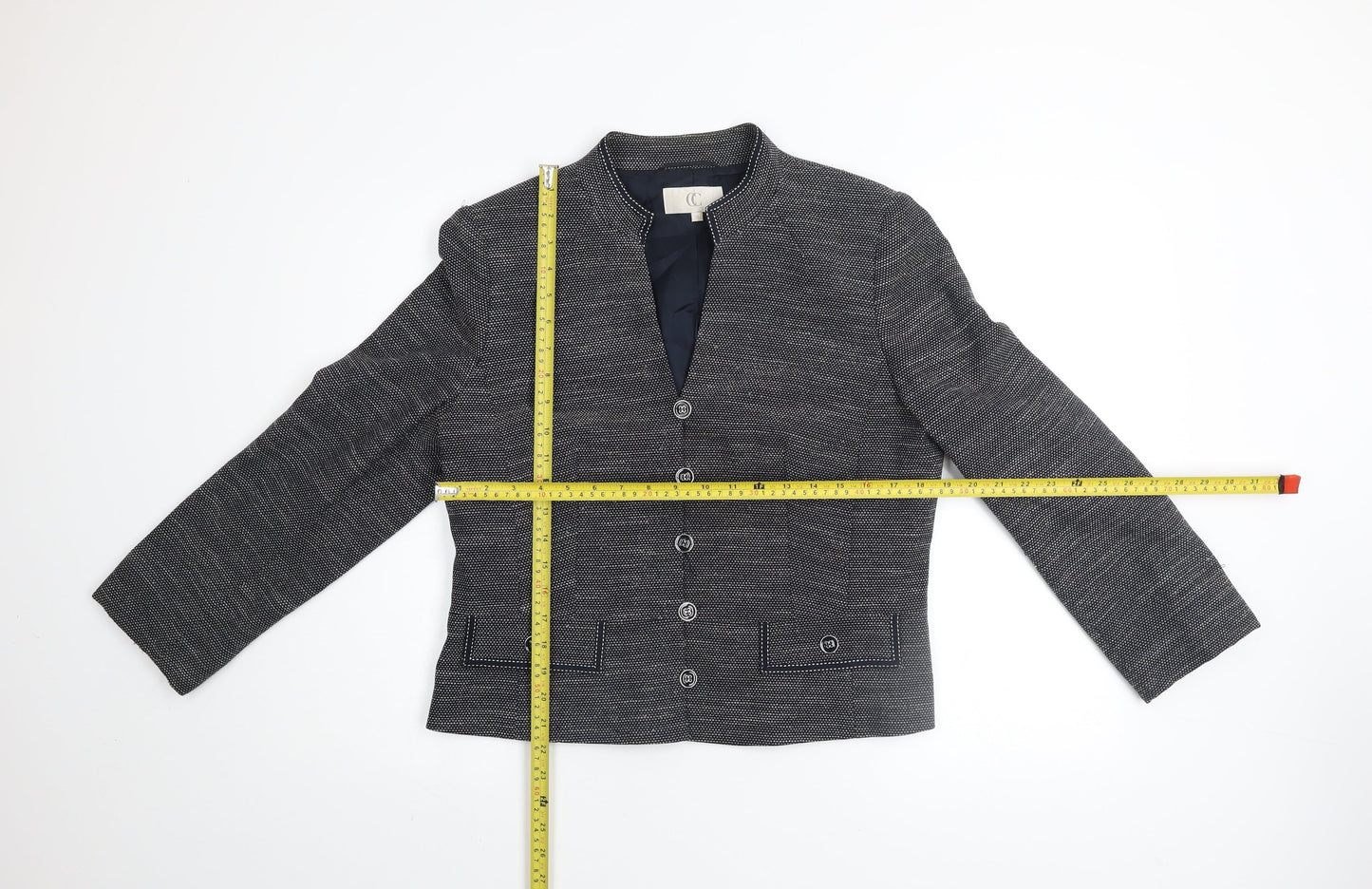 Womens UK Size 14 CC Grey Basic Jacket