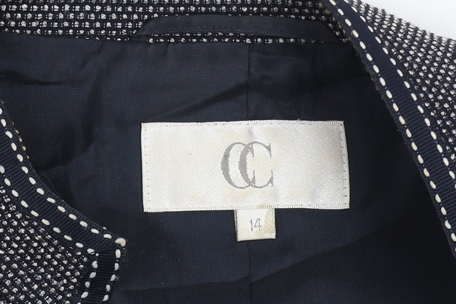 Womens UK Size 14 CC Grey Basic Jacket