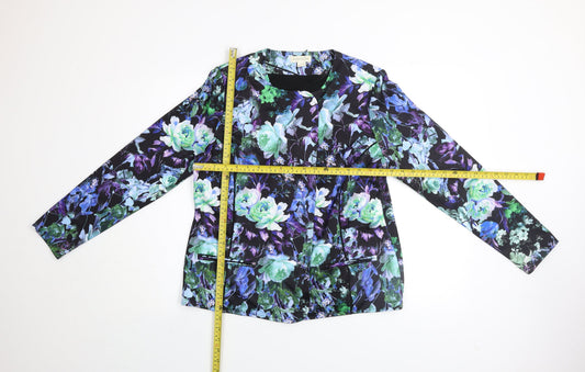 Womens UK Size 14 Monsoon Multicoloured Basic Jacket