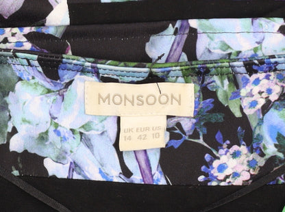 Womens UK Size 14 Monsoon Multicoloured Basic Jacket
