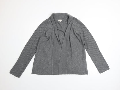 Womens UK Size M Gap Grey Cardigan Jumper