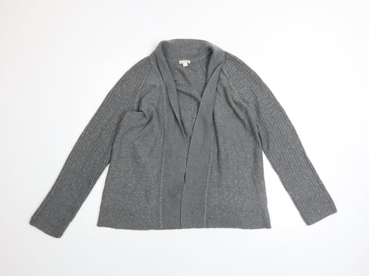 Womens UK Size M Gap Grey Cardigan Jumper
